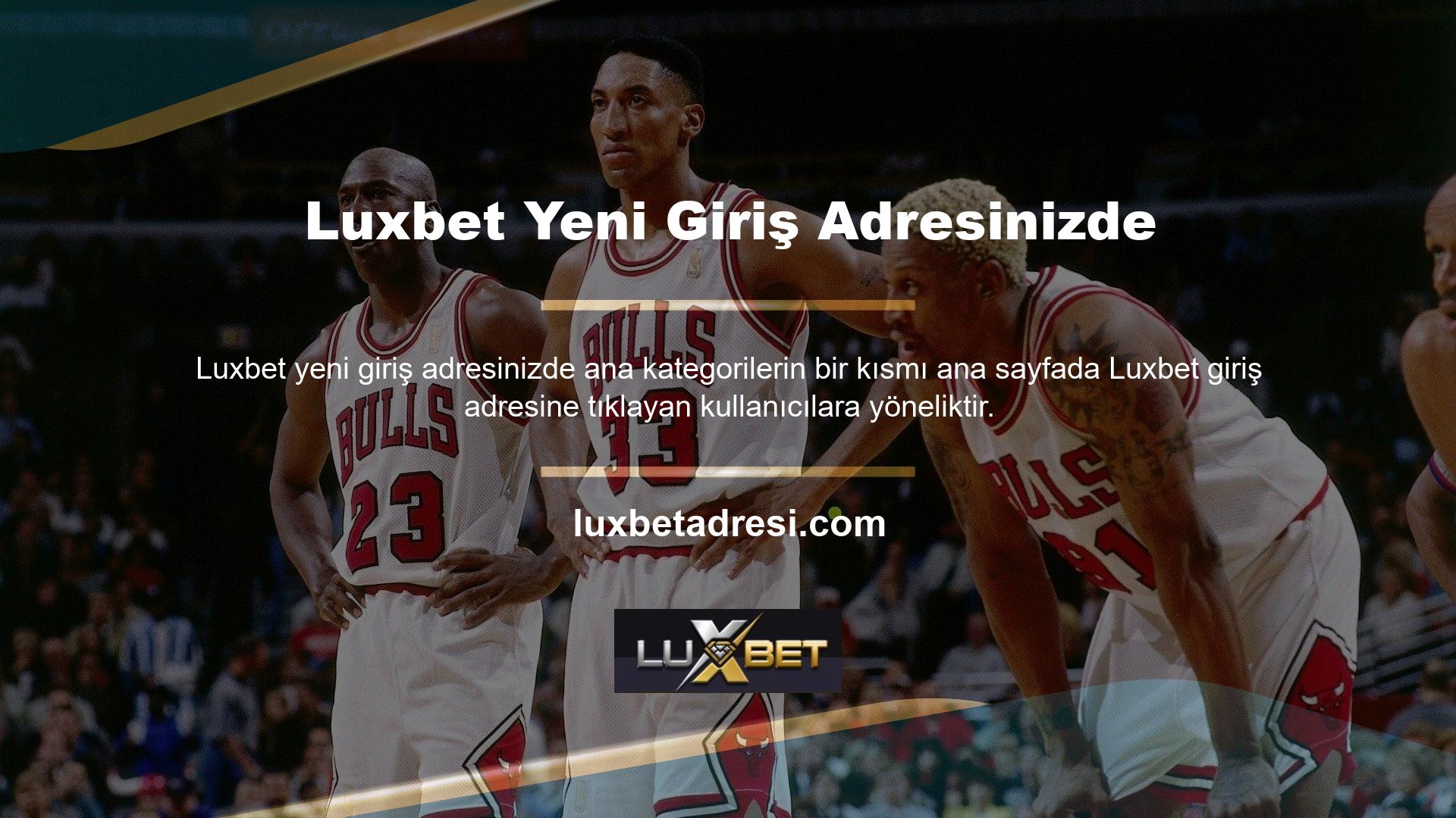 Luxbet yeni giriş adresinde