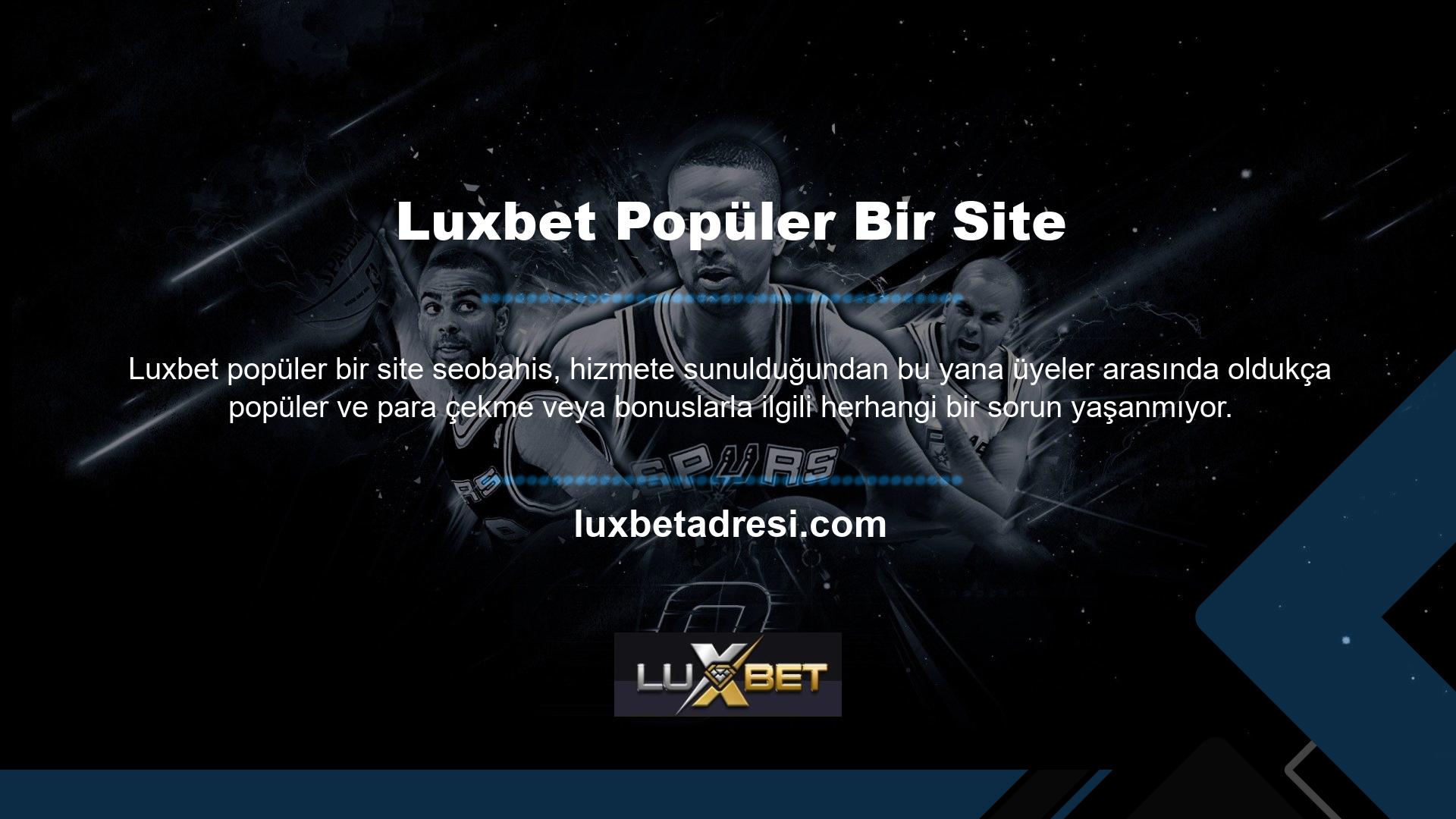 Luxbet güvenle bahis yapabilirsiniz